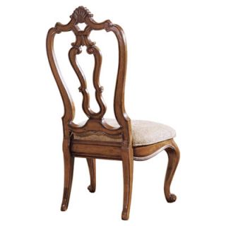 Universal Furniture Villa Cortina Carved Back Side Chair