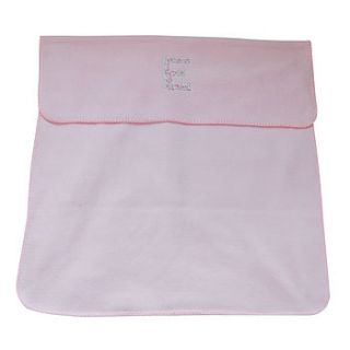 personalised baby blanket by milliemanu
