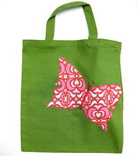 butterfly tote bag by zozos