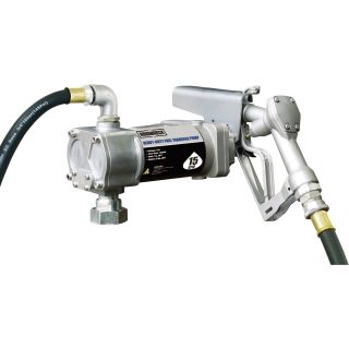 Roughneck Standard Duty Fuel Transfer Pump — 12 Volt, 15 GPM  DC Powered Fuel Pumps