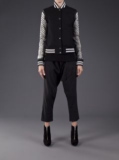 Skingraft Python Cut Varsity Jacket