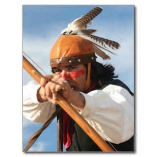 Apache Warrior Post Card