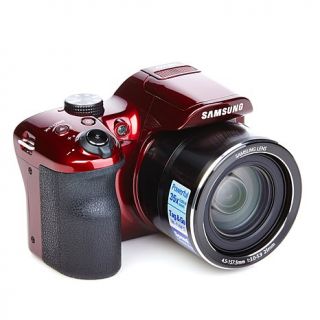Samsung 16.2MP 35X Optical Zoom SLR Style Smart Camera with 8GB Memory Card and