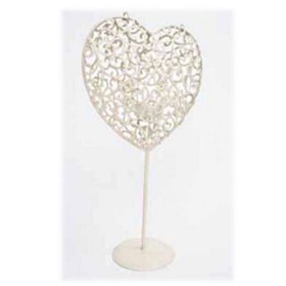 love heart candle by country garden gifts