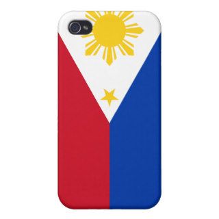 Philippines Flag iPhone Covers For iPhone 4