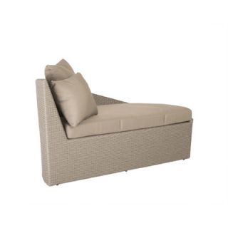 Eurostyle Linda Chaise Lounge and Ottoman with Cushion