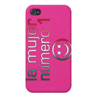 La Mujer Número 1   Number 1 Wife in Mexican iPhone 4 Cover