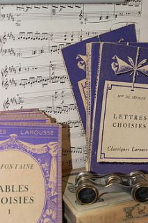 vintage french larousse books by colporter