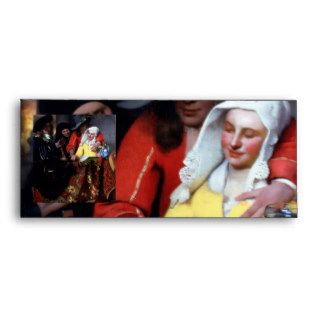 The Procuress by Johannes Vermeer Envelopes