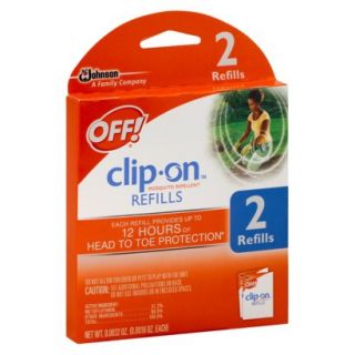 OFF Clip On Mosquito Repellent Refills 2 ct