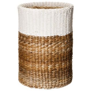 Threshold™ Color Block Round Woven Basket   12x17
