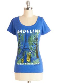 Novel Tee in Madeline  Mod Retro Vintage T Shirts