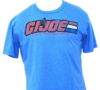 GI Joe Knowing Is Half The Battle 1980s Logo Mens Vintage T shirt By Junk Food Clothing Clothing