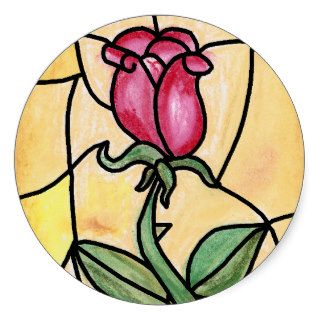Rose Window Sticker