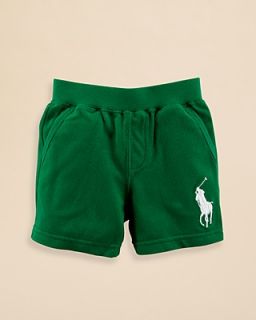Ralph Lauren Childrenswear Infant Boys' Mesh Big Pony Shorts   Sizes 9 24 Months's