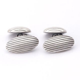 silver beetle cufflinks by james newman jewellery