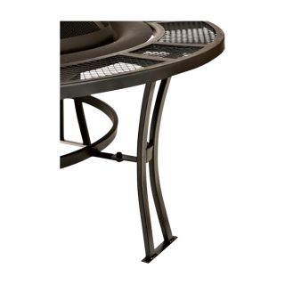 CobraCo Fire Pit — Steel, Includes Two Benches, Model# FB6400-750  Firepits   Patio Heaters