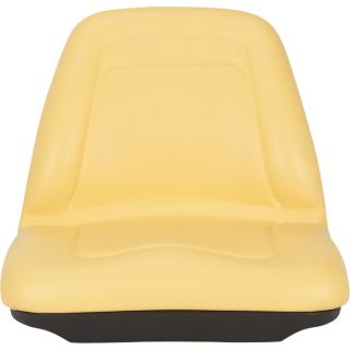 A & I Deluxe Midback Utility Seat — Yellow, Model# TM555YL  Lawn Tractor   Utility Vehicle Seats