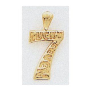 Lucky Number 7 Charm  D412 Jewelry