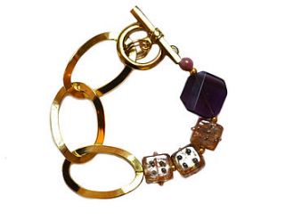 issy statement bracelet by cinderela b jewellery