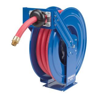 Coxreels Spring-Driven Fuel Hose Reel with Hose — 3/4in. x 50ft. Hose, Model# TSHF-N-550  Hoses   Accessories