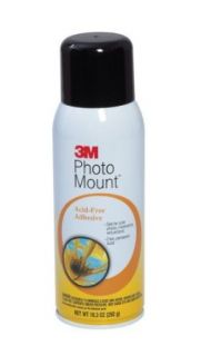 3M(TM) Photo Mount(TM) Spray Adhesive 10.3 oz can Catalog Number 6094 12 Cans/Shipper [PRICE is per CAN]