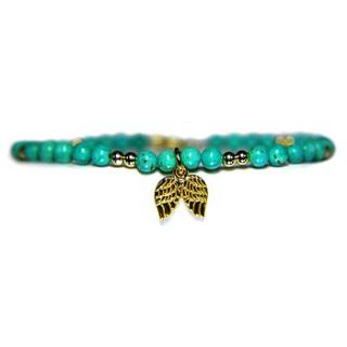 angel wing karma keepsake bracelet by mia lia