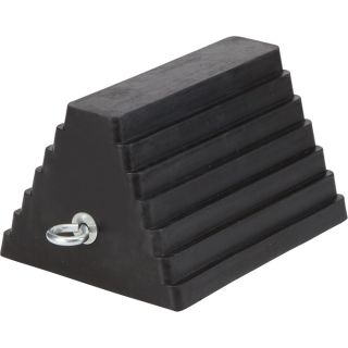 Ironton Double-Sided Pyramid Chock — Rubber  Wheel Chocks