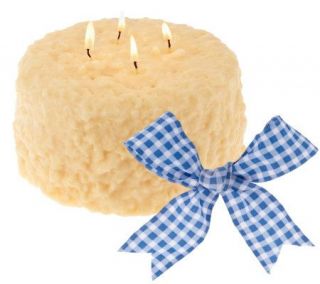 6x3.5 Lemonade Cake 4 Wick Candle by Valerie —