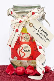 natural bath and body gift hamper by beauty kitchen