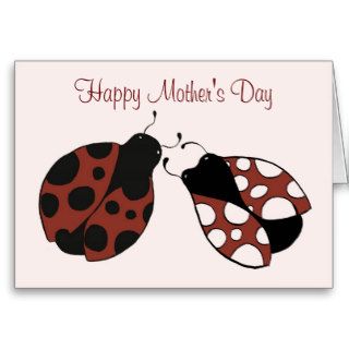 Mother's Day Ladybugs Cards