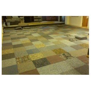 New Carpet Tiles   Commercial Grade Mixed Random Tile  720 Square Feet (Phone Number Required for Delivery)  Discounted Flooring Wholesale Best Basement Bargain   Household Carpeting  