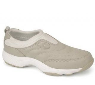 Propet Wash & Wear Slip on Leather WalkingSneakers —