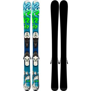 K2 Indy Ski with FasTrak2 Binding   Kids