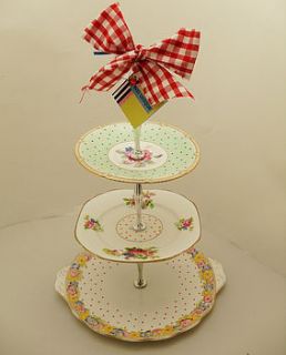 three tier cake stand by eco unique