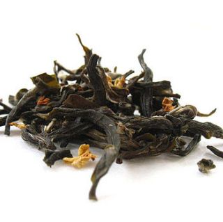 green tea with osmanthus flowers 125g by leaf