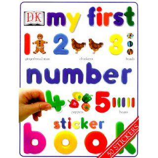 My First Number Sticker Book (9780789454379) DK Publishing Books