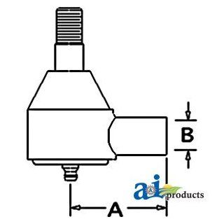 A&I   Cylinder End. PART NO A 1851618M2