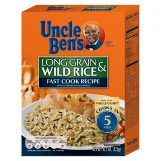 Uncle Bens Long Grain & Wild Rice 6.2 oz