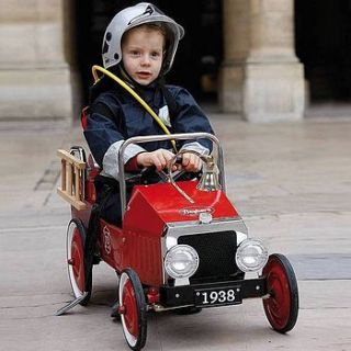 fire engine pedal car by alphabet gifts & interiors