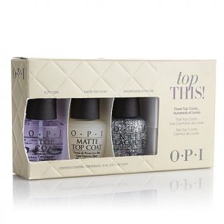 OPI Top This Set of 3 Top Coats