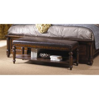 Fine Furniture Design Highlands Faux Leather Bed Bench