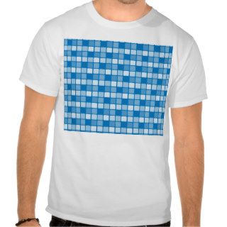 French Blue Check Tshirt