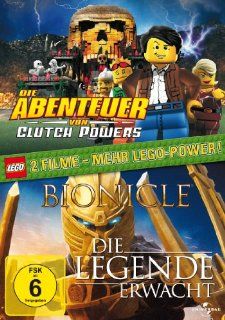 LEGO   Die Abenteuer von Clutch Powers / Bionicle Die Legende erwacht 2 DVDs Howard E. Baker, Mark Baldo DVD & Blu ray