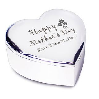 mother's day heart trinket box by the contemporary home