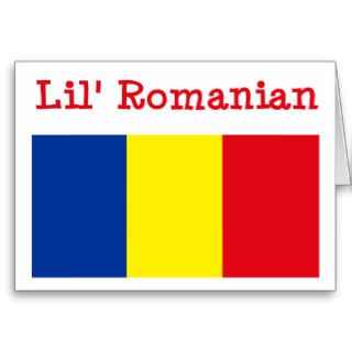 Lil' Romanian Greeting Card