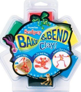 USA Produkt   Sculpey Bake & Bend Ton 1 Unze 6/PkAssorted Farben Spielzeug
