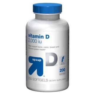 Up & Up Vitamin D 2000IU    200 Softgels