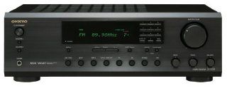 Onkyo TX 8255 Digitaler Stereo Audio Receiver (UKW /MW Tuner, 90 Watt, Phono Eingang, Lautsprecher A/B, RI Dock) schwarz Heimkino, TV & Video