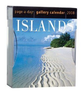 Islands Page A Day Gallery Calendar 2008 (9780761145707) Workman Publishing Books